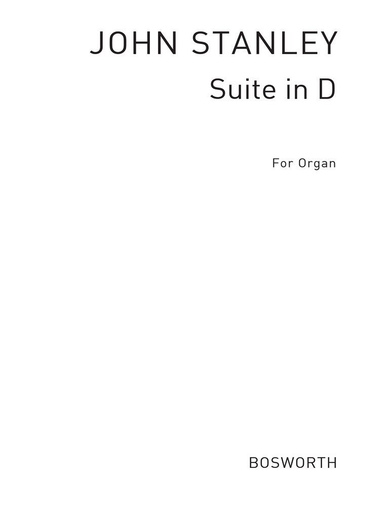 Suite In D For Organ